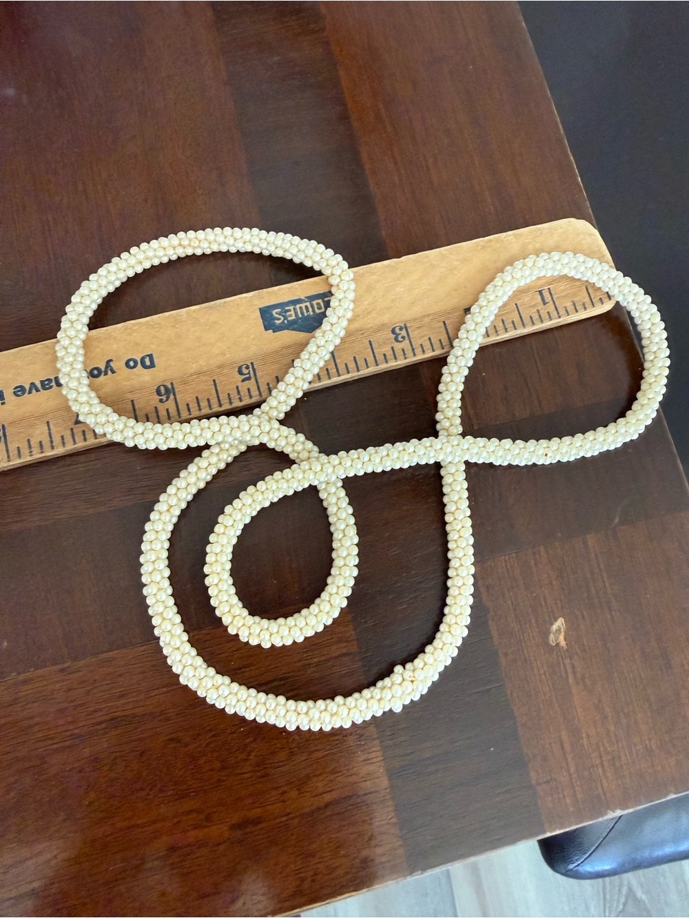 Vintage Faux Pearl Necklace